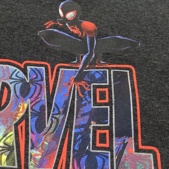 MARVEL SPIDER-MAN Gray TShirt Boys Size XL - Picture 4 of 5